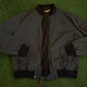 Navy Blue Wallace & Barnes Large Bomber Jacket. In Excellent condition